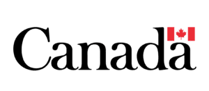 Canada logo with a red maple leaf.