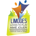 Limoges Recreation Committee logo with colorful abstract figures.