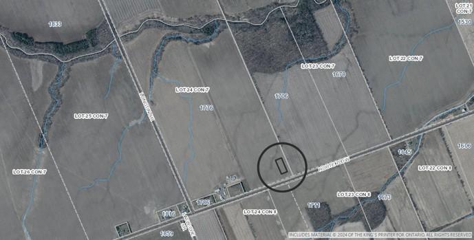 KEY MAP – 1776 Route 700 West, The Nation, FILE NUMBER A-13-2026