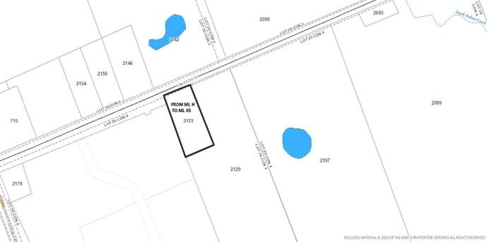 KEY MAP – 2133 Calypso Street, The Nation, FILE NUMBER ZBL-8-2026